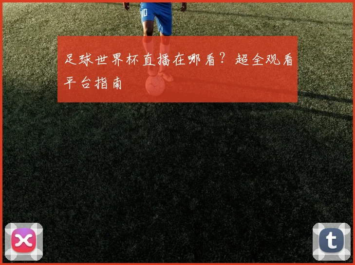 足球世界杯直播在哪看?超全观看平台指南